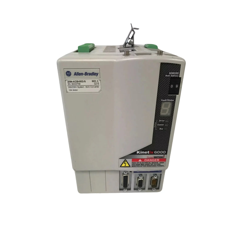 Allen-Bradley 2094-AC09-M02-S IAM, integrated motion control, multi-axis Kinetix 6000, discontinued, system support.