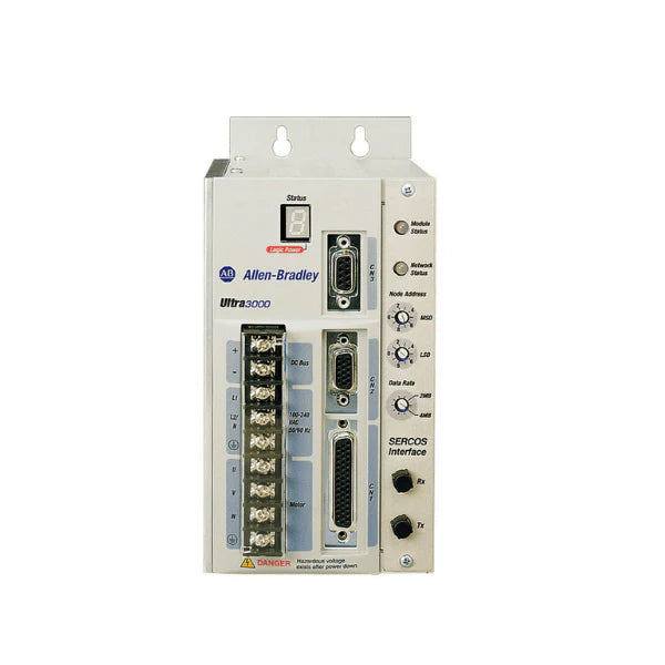 High-performance 1kW servo drive by Allen-Bradley Ultra3000, 230V AC, with advanced DeviceNet connectivity