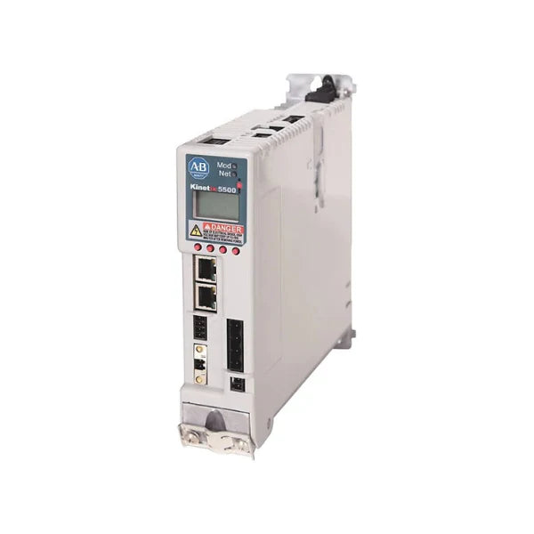 Allen-Bradley Kinetix 5500 Servo Drive 2198-H003-ERS for motion control, compact and efficient design.