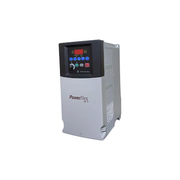 Allen-Bradley 22B-D024N104 PowerFlex 40 AC drive, 3-phase, 24A, efficient motor control for industrial applications