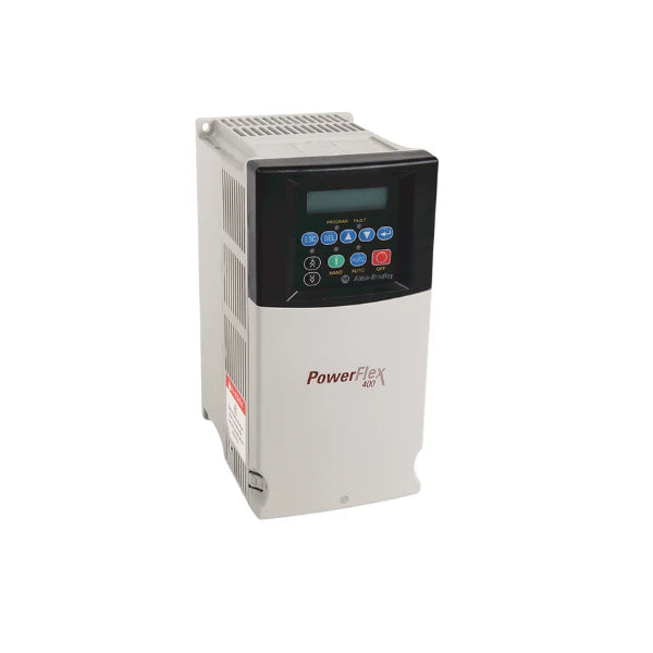 Allen-Bradley 22C-D030N103 PowerFlex 400 AC Drive for HVAC and pumping applications, 20 HP, 30 Amps, 480 VAC.