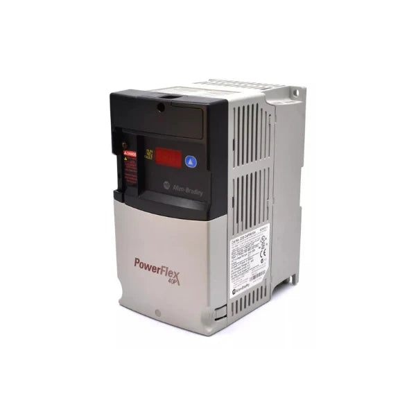 Allen-Bradley 22D-D4P0N104 PowerFlex drive, 3-phase, 4A, enabling efficient motor control in industrial settings