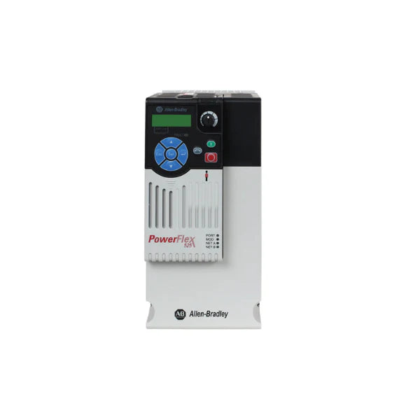 Allen-Bradley 25B-D013N114 PowerFlex 525: 7.5 HP, 480V, EtherNet/IP, advanced safety, and motor control features.