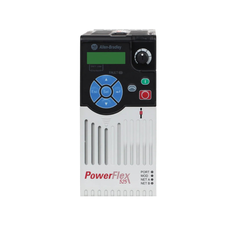 Efficient Allen-Bradley 25B-D4P0N104 AC drive, 2 HP, 480V, for controlling motors in automation systems.
