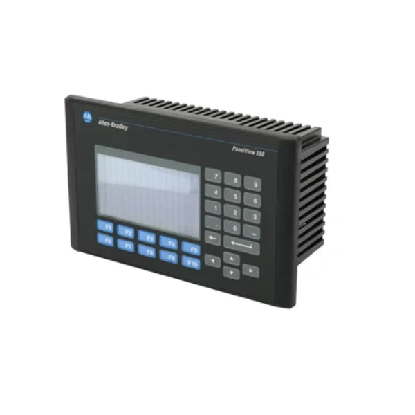 Allen-Bradley 2711-B5A5 PanelView 550 operator terminal with compact design.