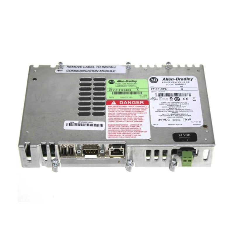 Allen Bradley 2711P-RP6 Logic Module for PanelView Plus 6, enhancing HMI with high performance and reliability, new in box.