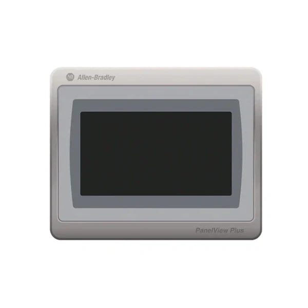 Allen-Bradley 2711P-T4W21D8S HMI with 4.3-inch TFT screen, excellent visibility, and secure Ethernet connection.