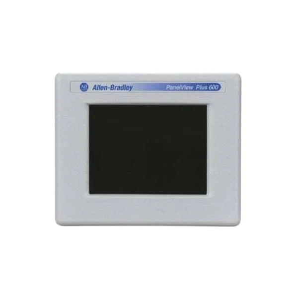 Allen-Bradley 2711P-T6M20D PanelView Plus 6 Terminal with monochrome touchscreen for industrial automation.