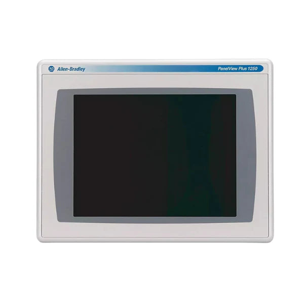 Allen-Bradley 2711PRDT12C PanelView Plus, 12-inch HMI touchscreen, DC power for industrial automation control