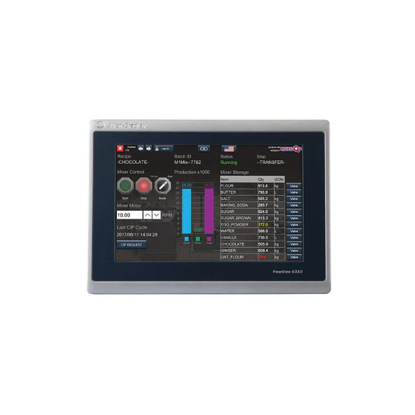 Allen-Bradley 2713P-T7WD1 HMI, 7-inch screen, widescreen for efficient industrial control