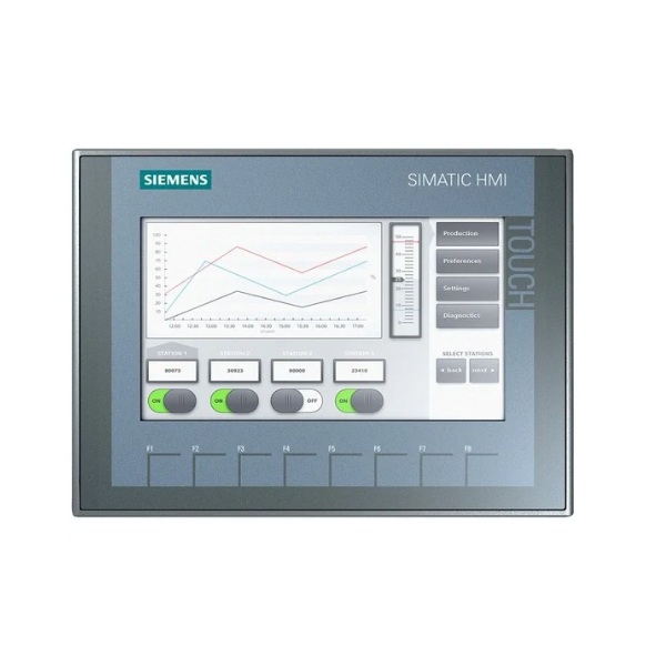 Siemens SIMATIC HMI KTP700 with 7-inch screen, intuitive interface, and robust design