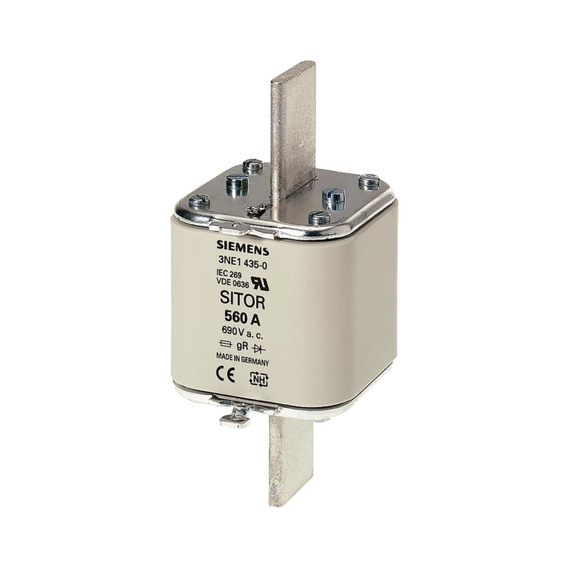 Siemens 3NE1435-0 LV HRC fuse, durable NH style, high capacity for power distribution