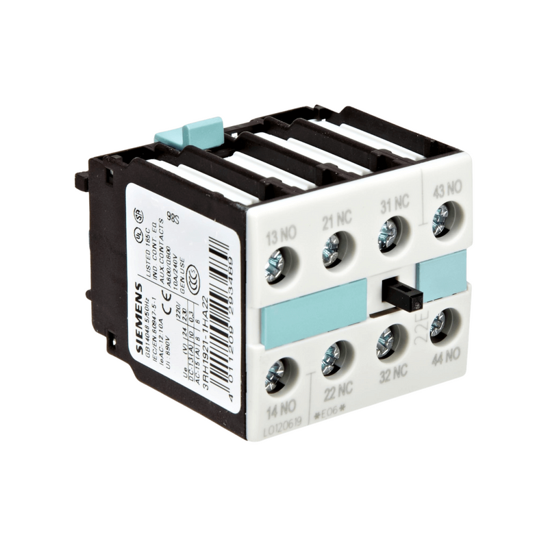Efficient Siemens 3RH1921-1HA22 contactor for SIRIUS systems