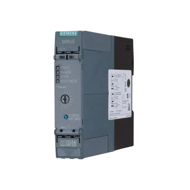 Siemens 3RM1202-1AA04 compact reversing motor starter, ideal for industrial automation use.