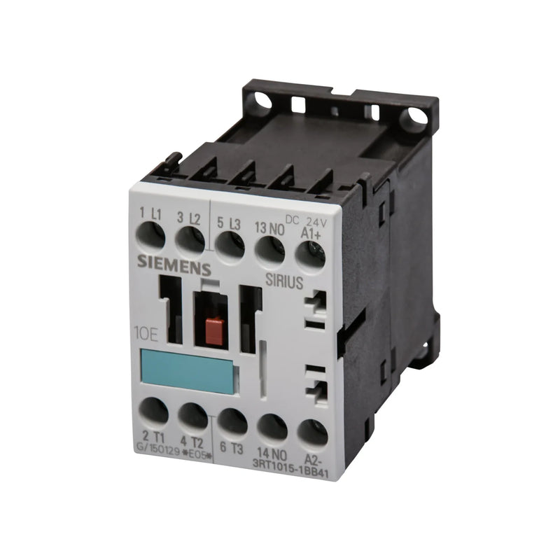 Siemens 3RT1015-1BB41 SIRIUS Contactor for reliable 7A motor control with 24V DC coil