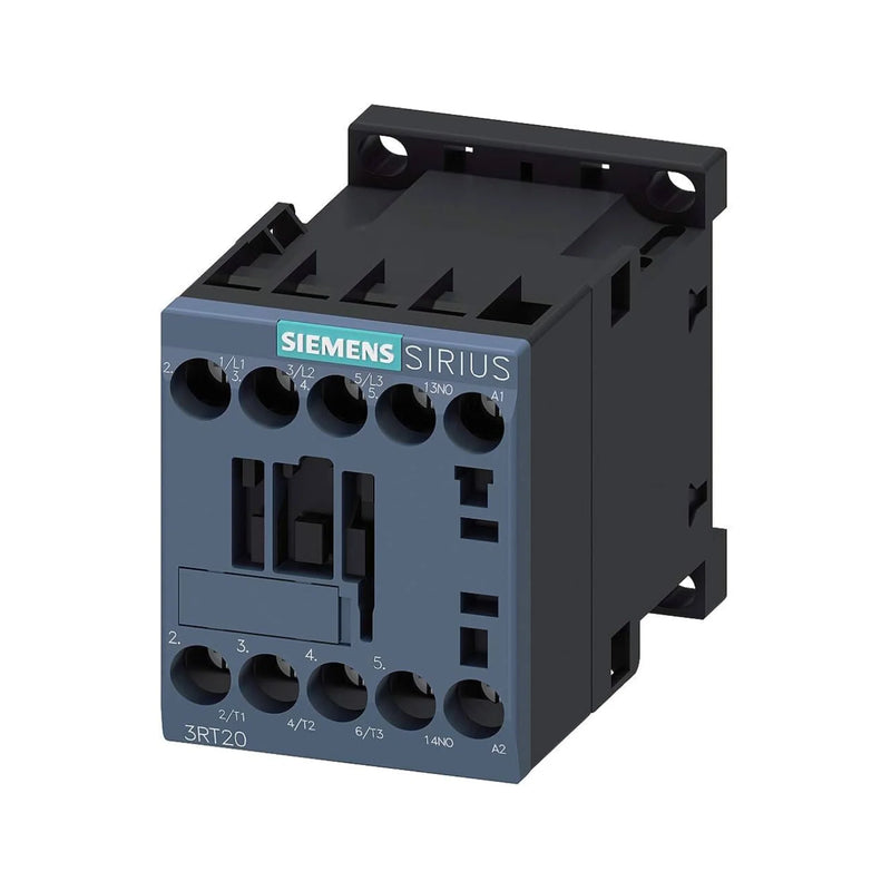 Siemens 3RT2016-1AP01 contactor with 24V AC coil for reliable motor and power load switching in industrial settings