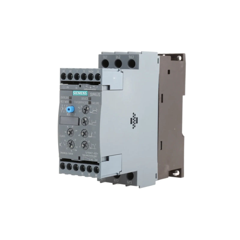 Siemens 3RW4026-1BB04 SIRIUS soft starter for industrial motor management and safety.