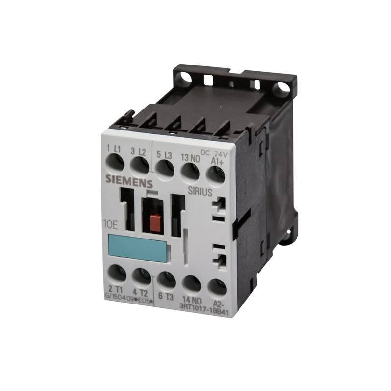 Siemens contactor for industrial use, efficient and compact with reliable switching and control across various applications.