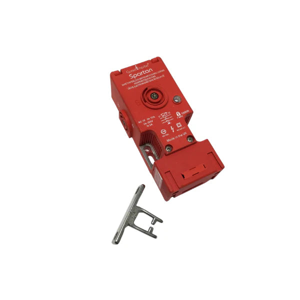 Allen-Bradley 440G-S36001 switch, 24V AC/DC, 2 N.C. + 1 N.O. contacts, M20 conduit, standard actuator, compact design.