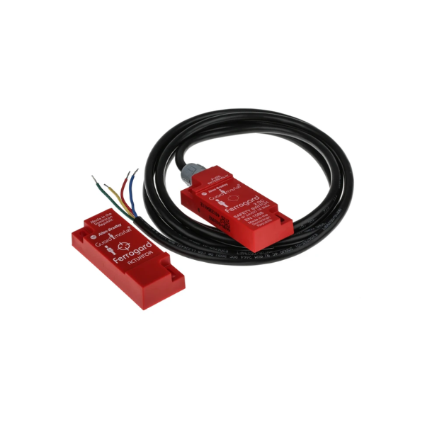Allen-Bradley 440N-G02058 Ferrogard FRS21 safety switch, key features for efficient machine safeguarding.