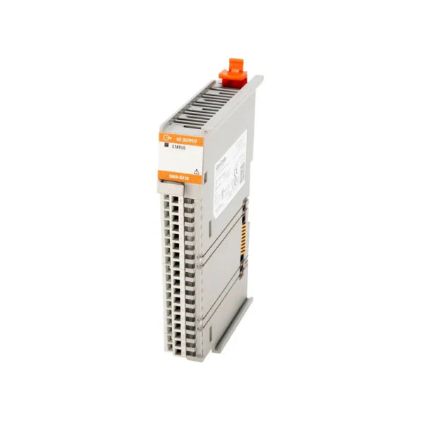 16-channel AC output module Allen-Bradley 5069-OA16, 120/240V AC, for Compact 5000, suitable with DIN rail.