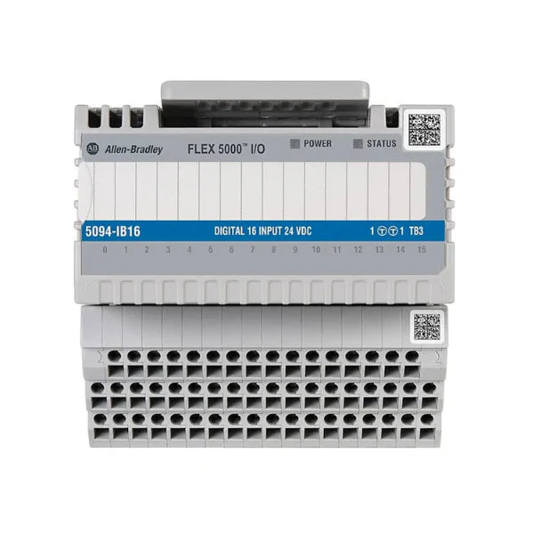 Allen-Bradley 5094-IB16 digital input module, 16 inputs, 24V DC, ideal for fast industrial automation.