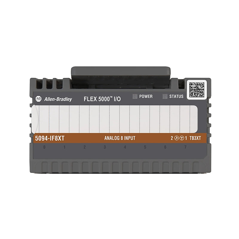 Allen‑Bradley 5094‑IF8XT analog input module, 8 channels, supports 4–20mA and ±10V, FLEX 5000 XT series