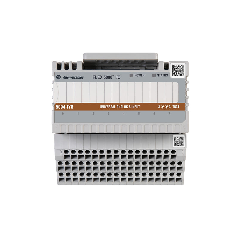 Allen-Bradley 5094-IY8 FLEX 5000 analog input module with 8 channels for industrial automation systems.
