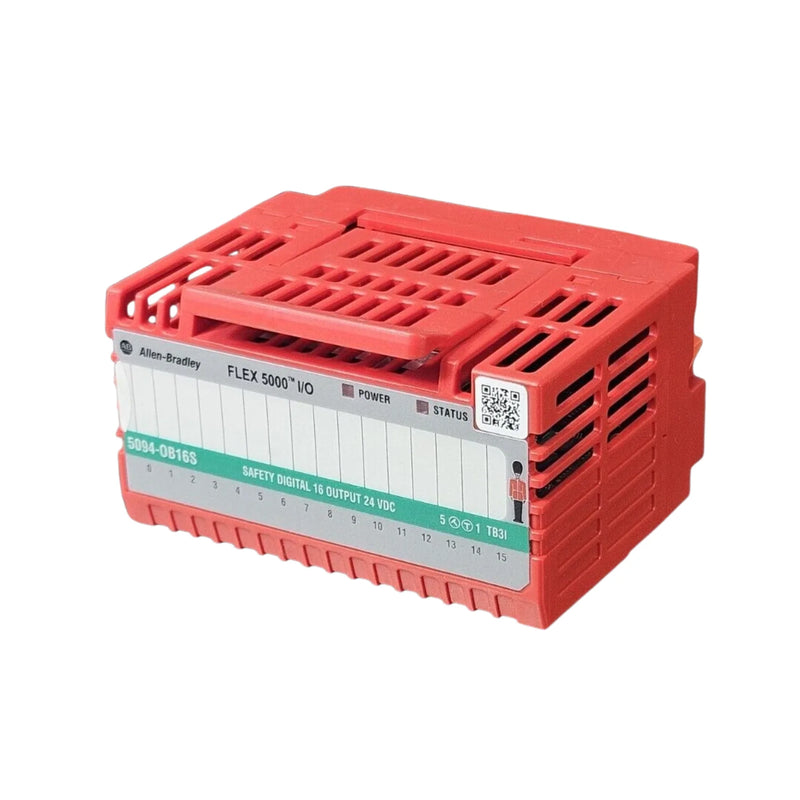 Allen‑Bradley 5094‑OB16S module, FLEX 5000, 24V DC, 16-channel output, SIL 3 and PLe rated