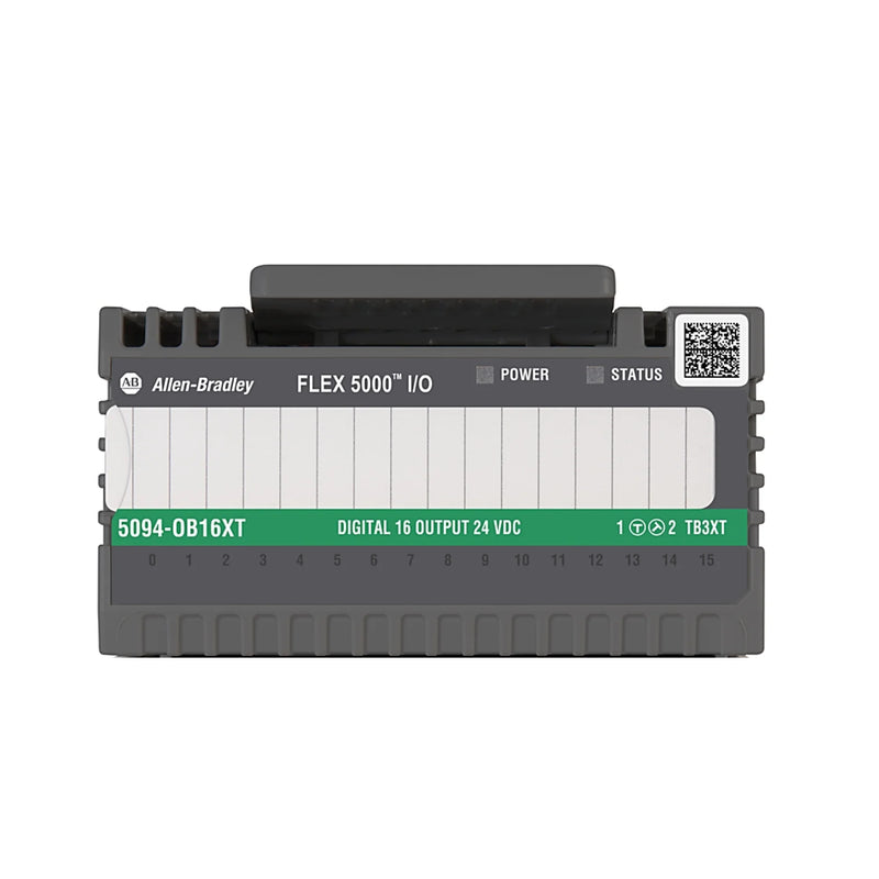 Allen‑Bradley 5094‑OB16XT module, 16 outputs, 24V DC, XT model for challenging conditions