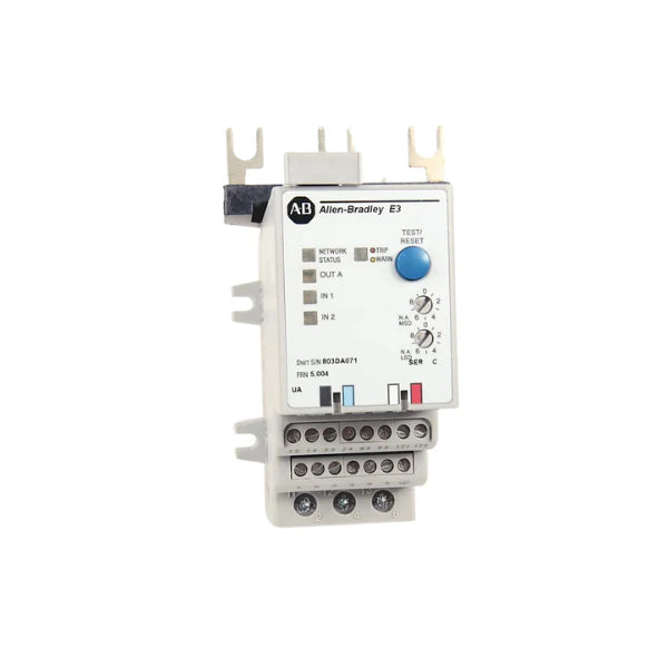 Allen-Bradley 592-EC2CC relay provides advanced protection and control for industrial motors in diverse applications