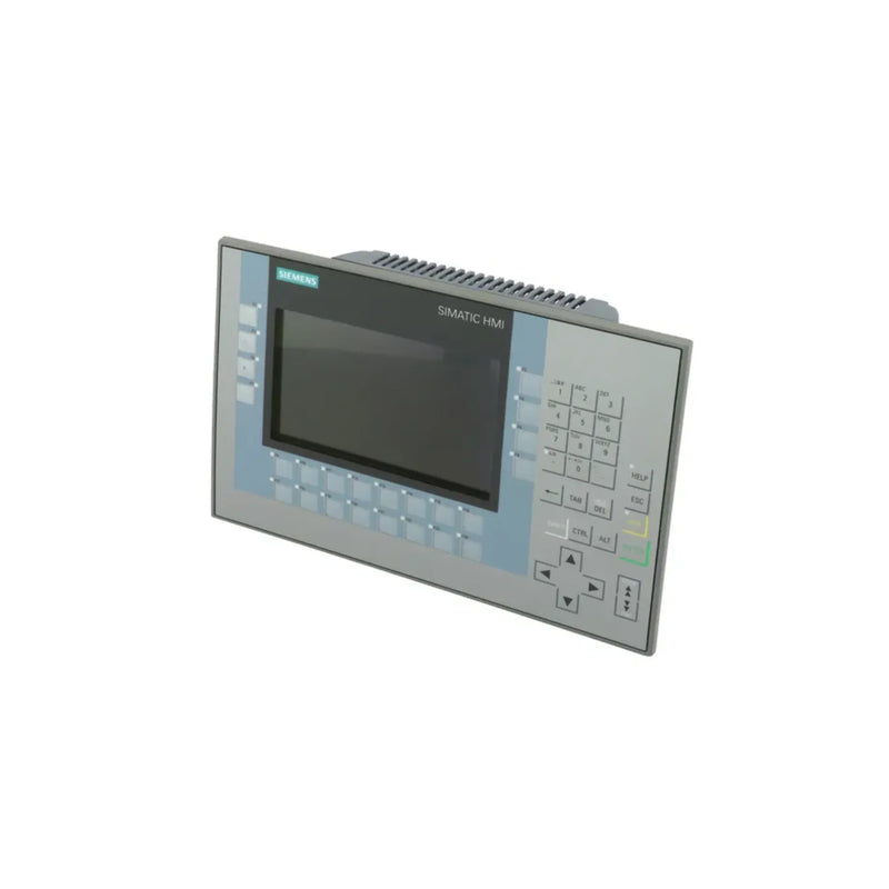 Siemens 6AV2124-1GC01-0AX0 HMI KTP700 Basic Panel with 7-inch display for industrial use.