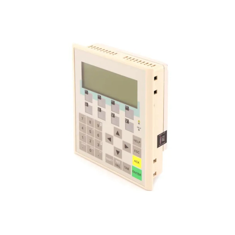 Siemens 6AV6641-0CA01-0AX1 SIMATIC OP 77B with 4.5-inch LC display and interfaces for efficient industrial automation.
