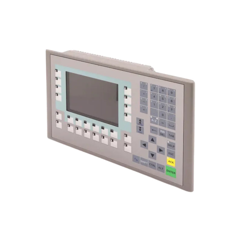 Siemens 6AV6643-0BA01-1AX0 SIMATIC HMI TP177B with 6-inch display, PROFINET, PROFIBUS, and 24V DC features.