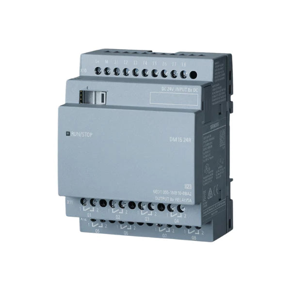 Siemens expansion module, 8 digital in/out, optimizes automation.