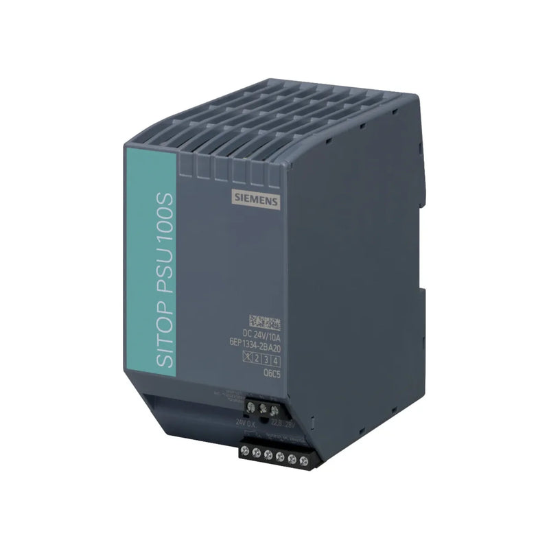 Siemens 6EP1334-2BA20 power supply unit for automation and control systems.