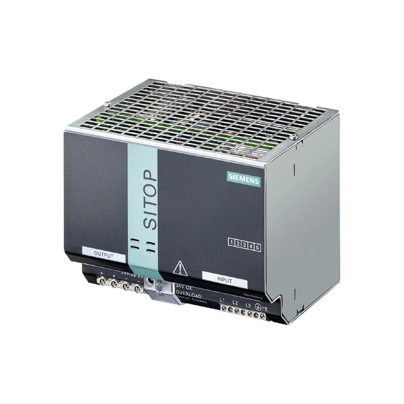 Siemens 6EP1336-3BA00 power supply, 24V, 10A, 240W, PSU300S, DIN rail mount, IP20.