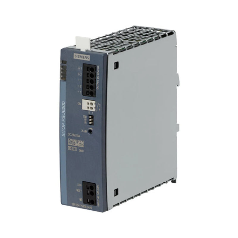 Siemens SITOP PSU8200 power supply, 24V DC, 20A, 480W. Ideal for automation and control applications in industries.