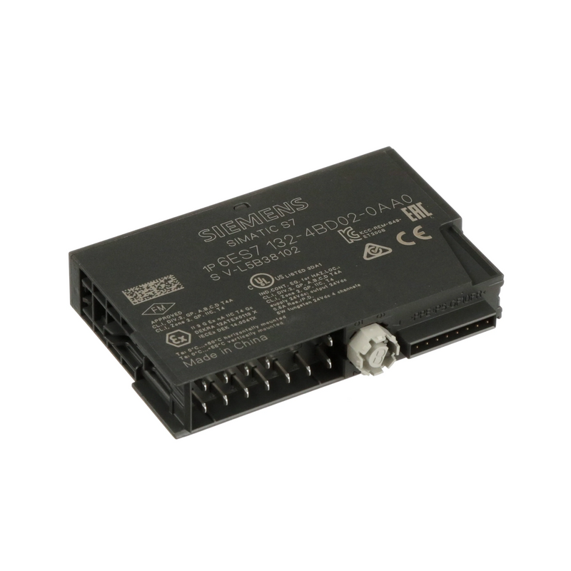 Siemens SIMATIC ET 200S digital output module with 4 outputs, ideal for automation processes and reliable signal control.