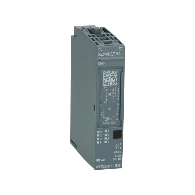Siemens 6ES7132-6BF01-0BA0 output module for SIMATIC S7-1200 automation.