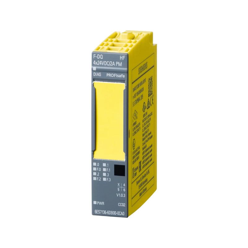 Siemens 6ES7136-6DB00-0CA0 I/O module enhancing SIMATIC S7-1200 PLC systems.