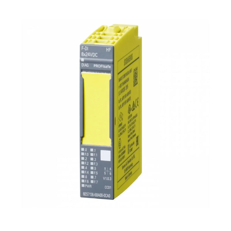 Siemens SIMATIC S7-1200 Digital Input Module featuring 16 inputs for industrial automation efficiency.