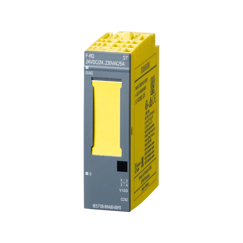 Siemens PROFIBUS DP module 6ES7136-6RA00-0BF0 for S7-1200, ensures fast data transfer in industrial automation.