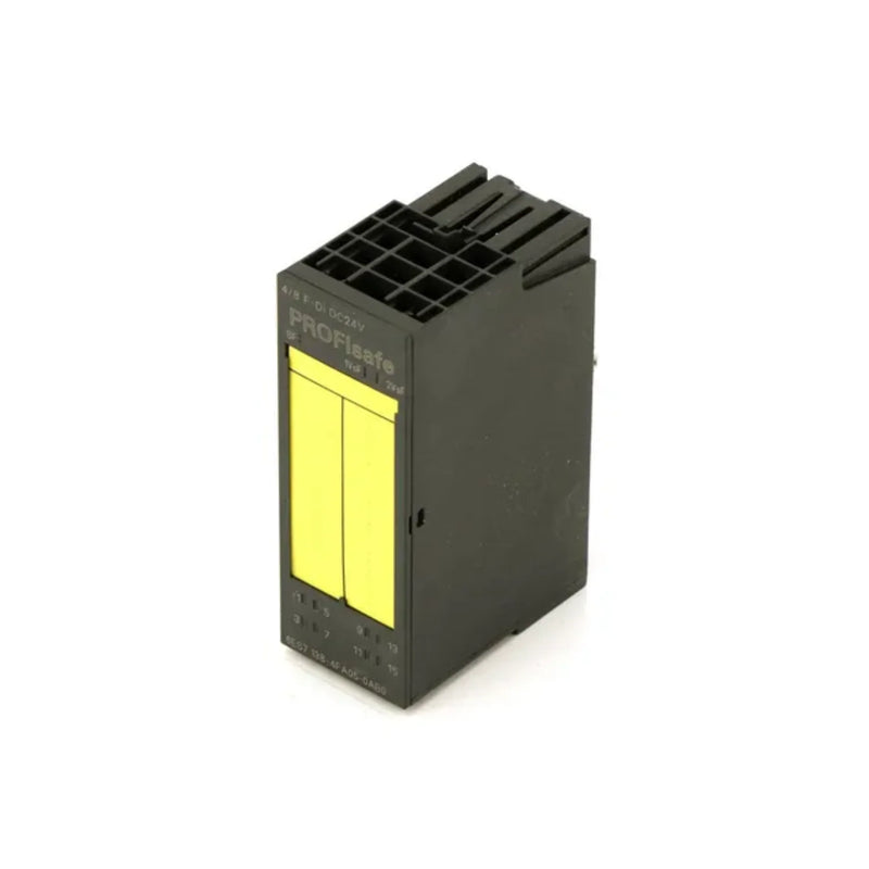 Siemens 6ES7138-4FA05-0AB0, reliable fail-safe digital input module for ET 200S with PROFIsafe communication.