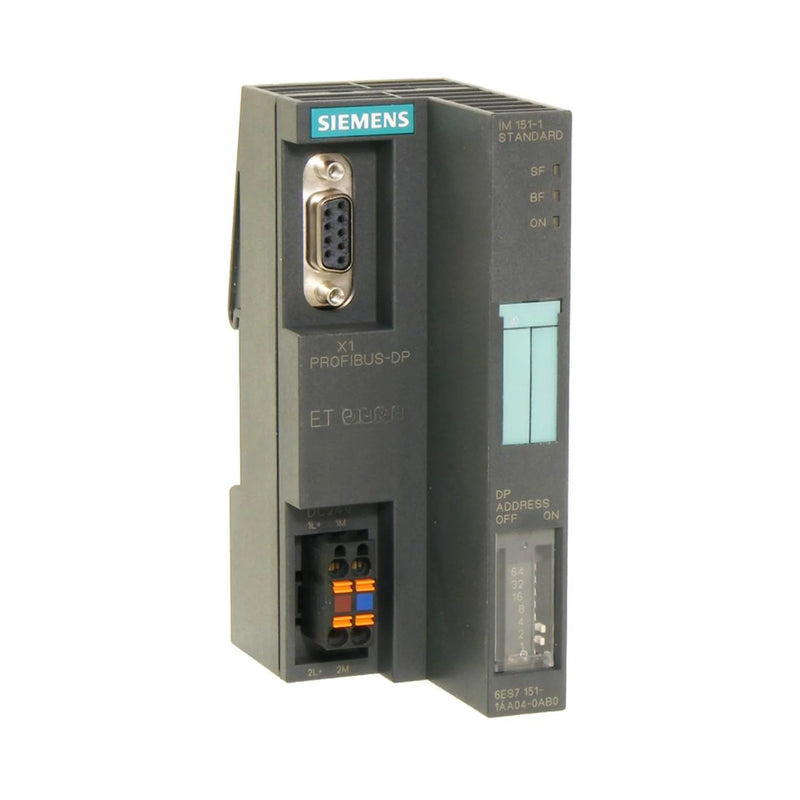 Siemens ET 200S IM151-1 module designed for decentralized control, enhancing industrial automation efficiency.