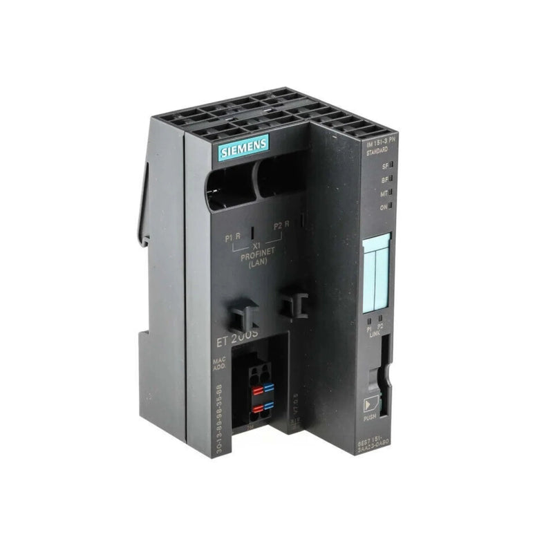 Siemens 6ES7151-3AA23-0AB0 module enabling efficient I/O and PLC communication in automation.
