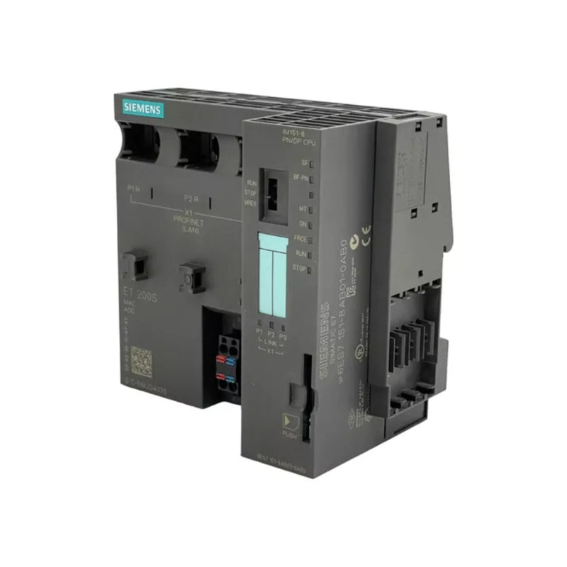 Siemens 6ES7151-8AB01 module ideal for PROFINET and PROFIBUS systems in industrial settings, ensuring efficient automation.