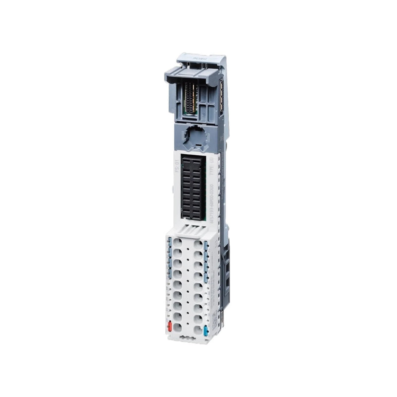 Siemens 6ES7193-6BP00-0DA0, SIMATIC ET 200SP Base Unit, Type A0, ideal for DIN rail mounting.