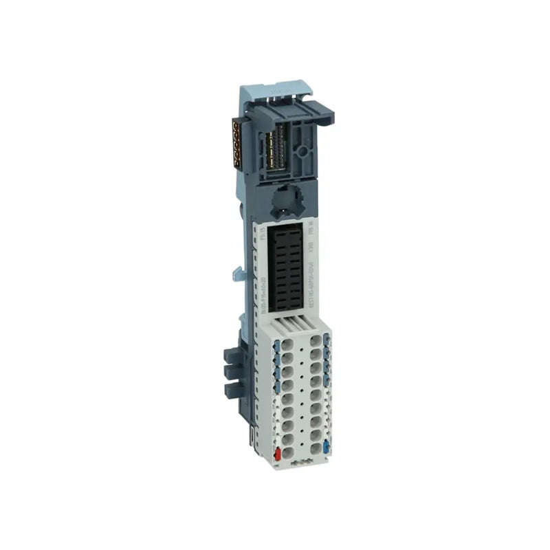 Siemens 6ES7193-6BP00-0DU0 BaseUnit for ET 200SP, 16-terminal push-in, Type A0, DIN rail mount.