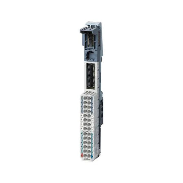 Siemens 6ES7193-6BP20-0DA0 ET 200SP Base Unit for automation, includes Push-In connections and 20mm compact size.